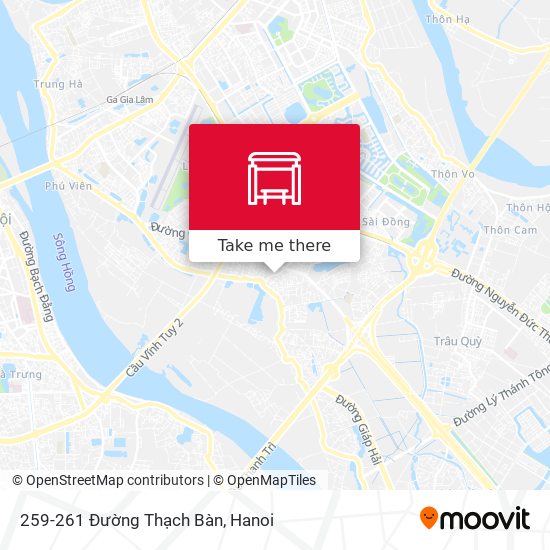 259-261 Đường Thạch Bàn map