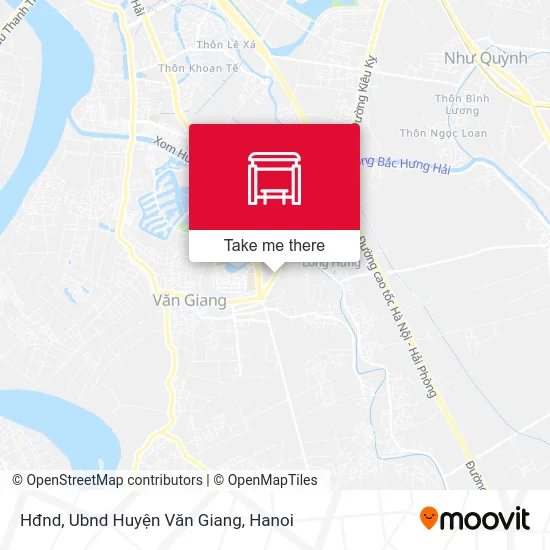 Hđnd, Ubnd Huyện Văn Giang map