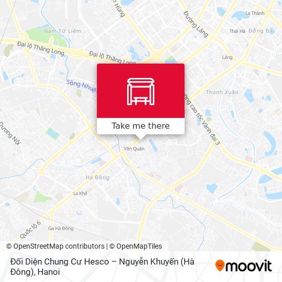 Đối Diện Chung Cư Hesco – Nguyễn Khuyến (Hà Đông) map