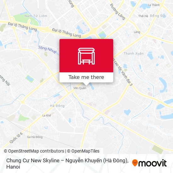 Chung Cư New Skyline – Nguyễn Khuyến (Hà Đông) map