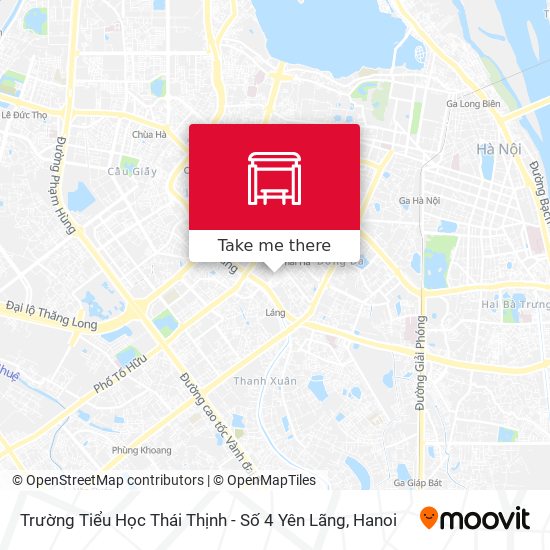 Trường Tiểu Học Thái Thịnh - Số 4 Yên Lãng map