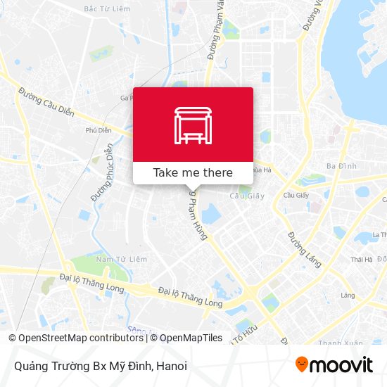 Quảng Trường Bx Mỹ Đình map