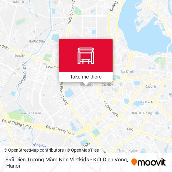 Đối Diện Trường Mầm Non Vietkids - Kđt Dịch Vọng map