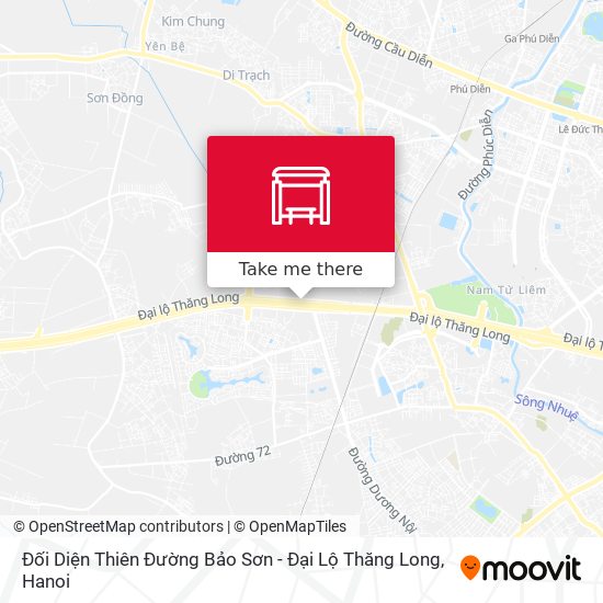 Đối Diện Thiên Đường Bảo Sơn - Đại Lộ Thăng Long map