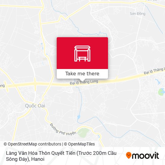 Làng Văn Hóa Thôn Quyết Tiến (Trước 200m Cầu Sông Đáy) map