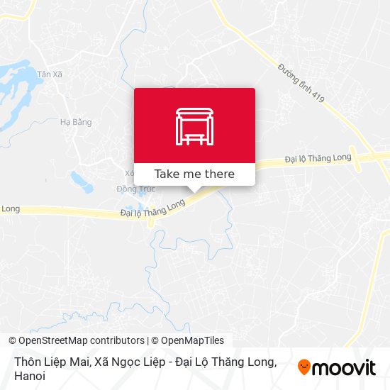 Thôn Liệp Mai, Xã Ngọc Liệp - Đại Lộ Thăng Long map