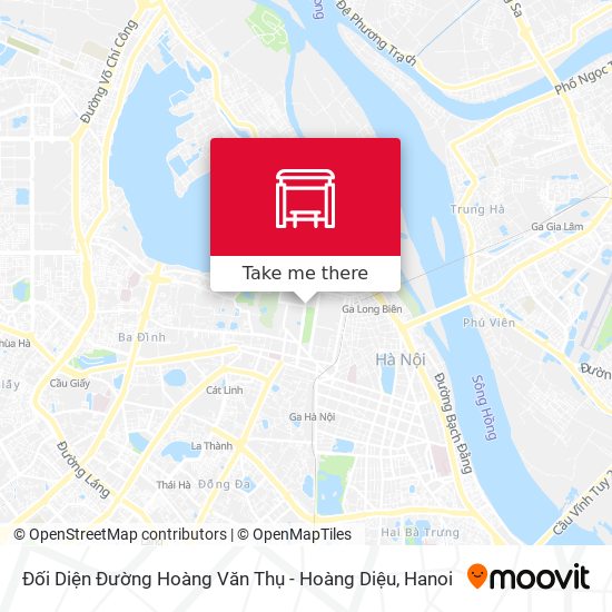 Đối Diện Đường Hoàng Văn Thụ - Hoàng Diệu map