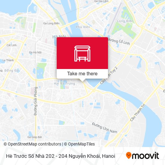 Hè Trước Số Nhà 202 - 204 Nguyễn Khoái map