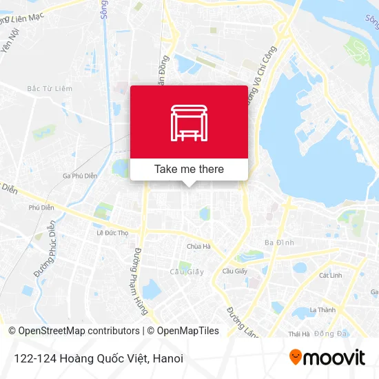 122-124 Hoàng Quốc Việt map