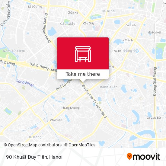 90 Khuất Duy Tiến map