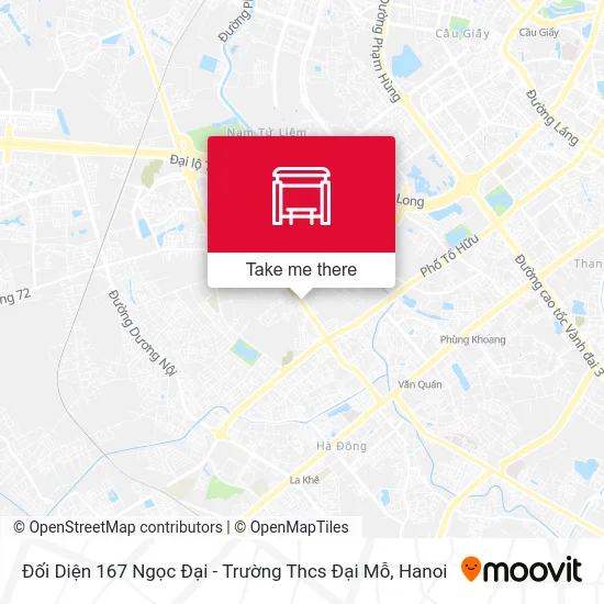 Đối Diện 167 Ngọc Đại - Trường Thcs Đại Mỗ map