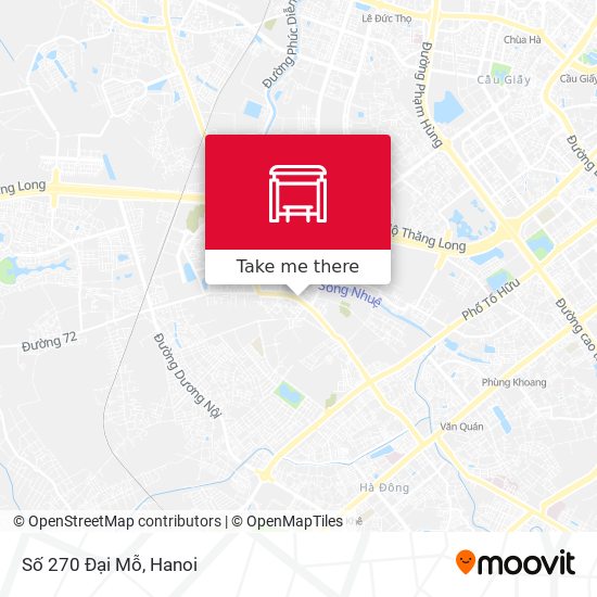 Số 270 Đại Mỗ map