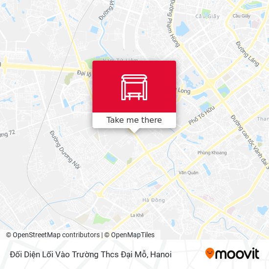 Đối Diện Lối Vào Trường Thcs Đại Mỗ map