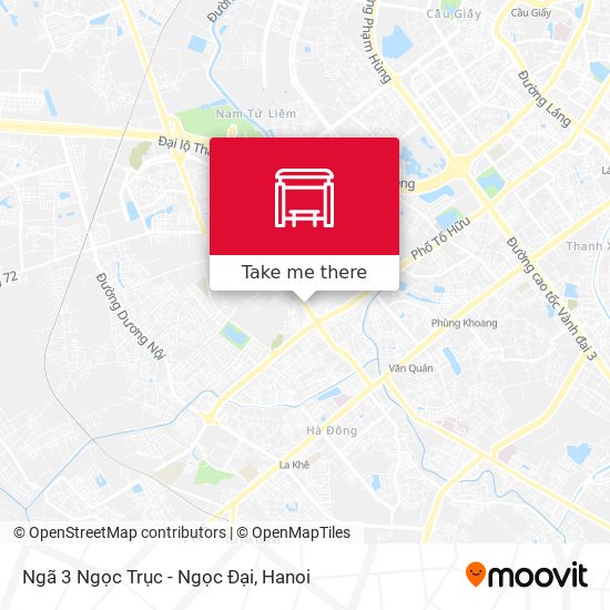 Ngã 3 Ngọc Trục - Ngọc Đại map