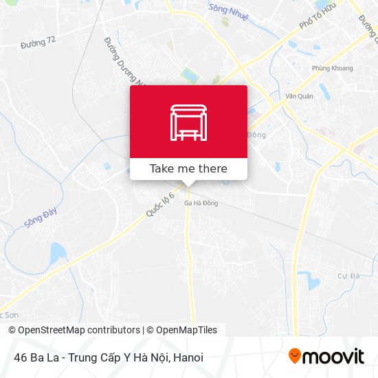 46 Ba La - Trung Cấp Y Hà Nội map