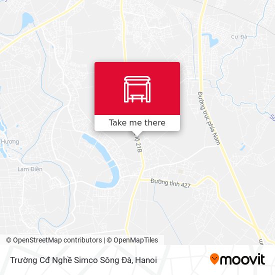 Trường Cđ Nghề Simco Sông Đà map
