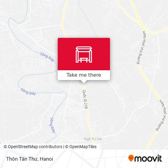 Thôn Tân Thư map