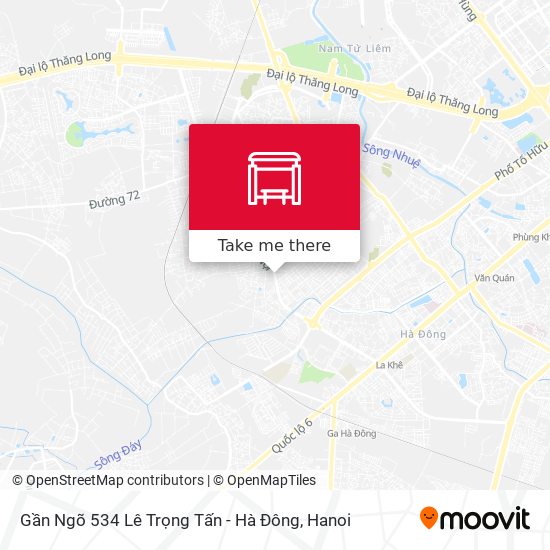 Gần Ngõ 534 Lê Trọng Tấn - Hà Đông map