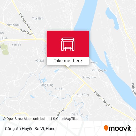 Công An Huyện Ba Vì map