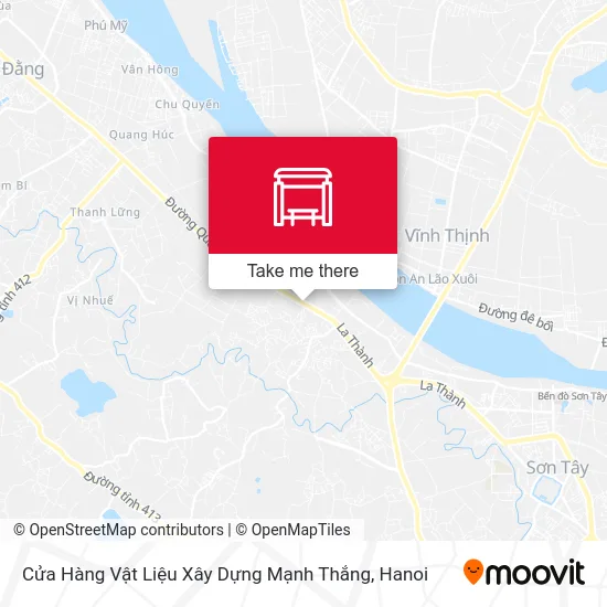 Cửa Hàng Vật Liệu Xây Dựng Mạnh Thắng map
