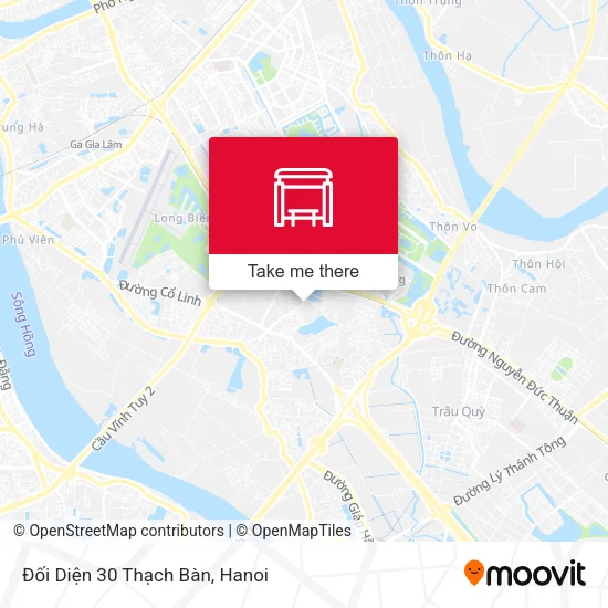 Đối Diện 30 Thạch Bàn map