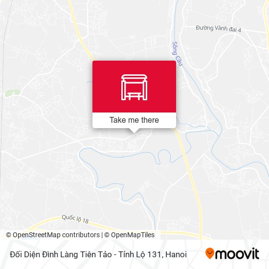 Đối Diện Đình Làng Tiên Tảo - Tỉnh Lộ 131 map