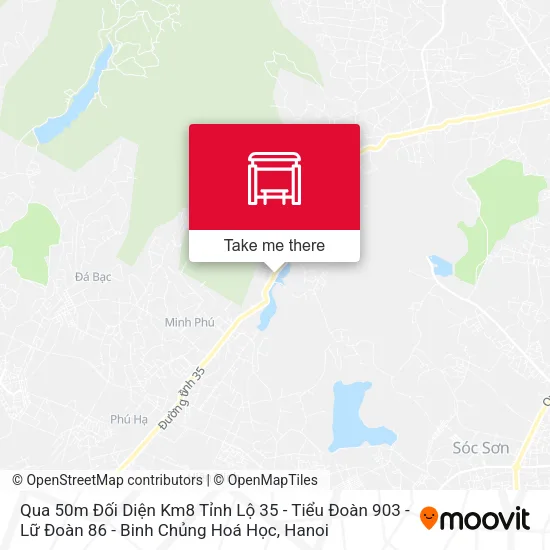 Qua 50m Đối Diện Km8 Tỉnh Lộ 35 - Tiểu Đoàn 903 - Lữ Đoàn 86 - Binh Chủng Hoá Học map