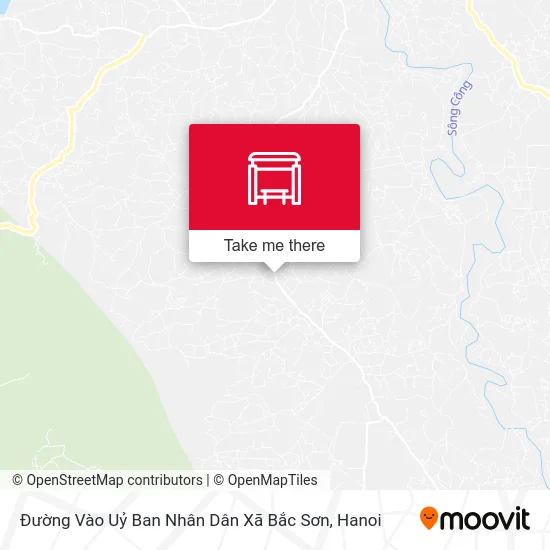 Đường Vào Uỷ Ban Nhân Dân Xã Bắc Sơn map