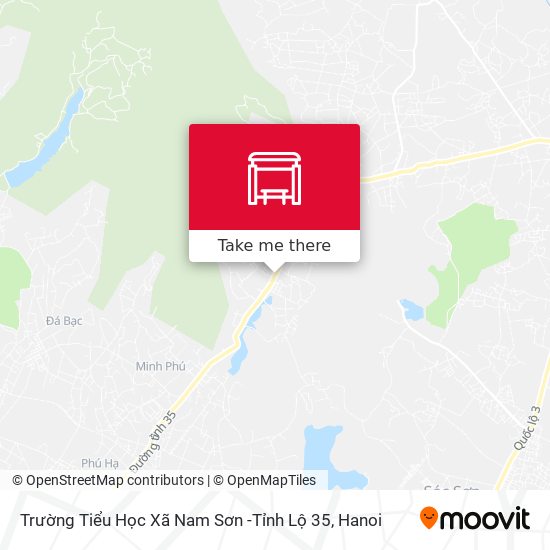 Trường Tiểu Học Xã Nam Sơn -Tỉnh Lộ 35 map