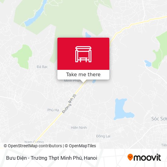 Bưu Điện - Trường Thpt Minh Phú map
