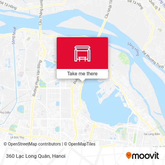 360 Lạc Long Quân map