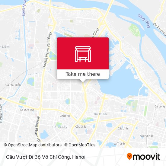 Cầu Vượt Đi Bộ Võ Chí Công map