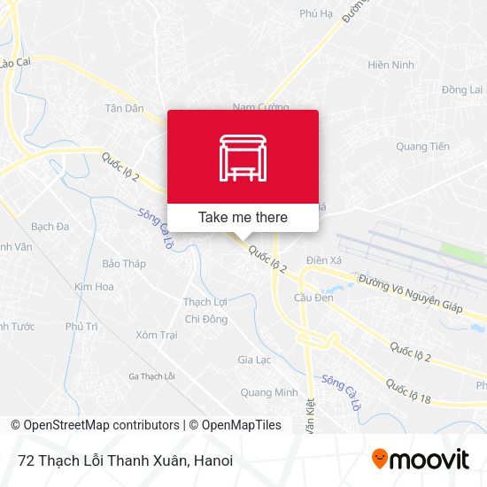 72 Thạch Lỗi Thanh Xuân map
