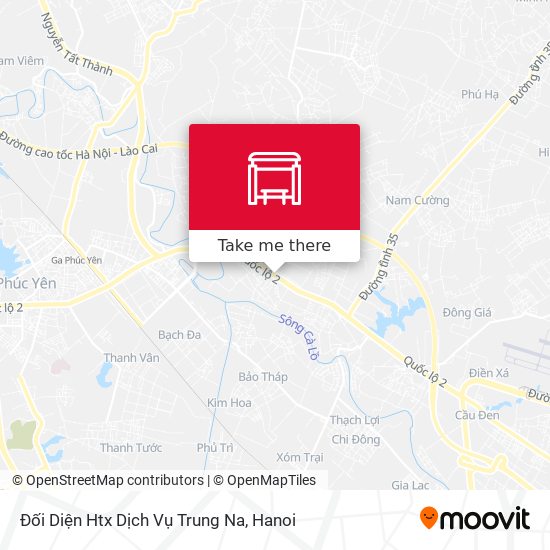 Đối Diện Htx Dịch Vụ Trung Na map