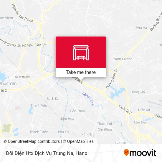 Đối Diện Htx Dịch Vụ Trung Na map