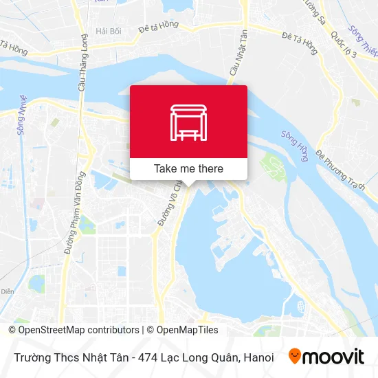 Trường Thcs Nhật Tân - 474 Lạc Long Quân map