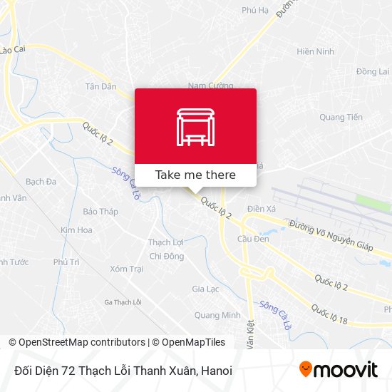 Đối Diện 72 Thạch Lỗi Thanh Xuân map