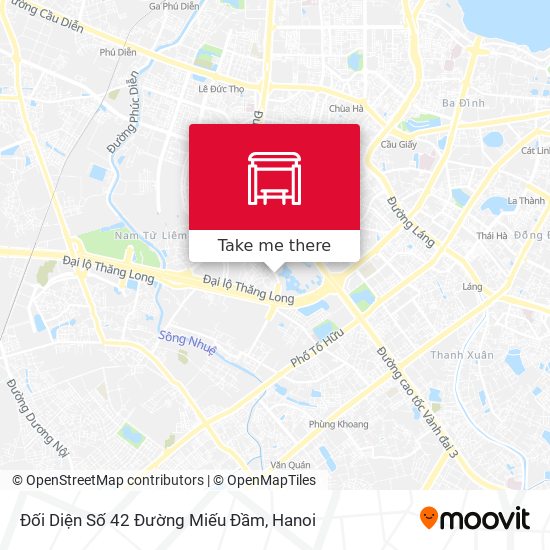 Đối Diện Số 42 Đường Miếu Đầm map