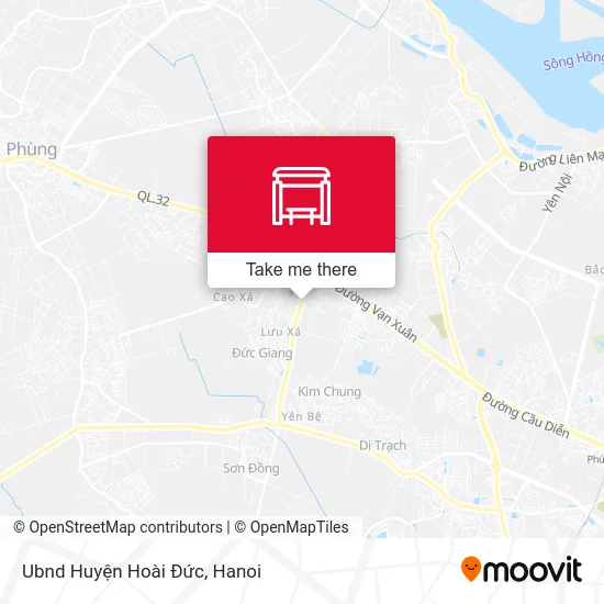 Ubnd Huyện Hoài Đức map