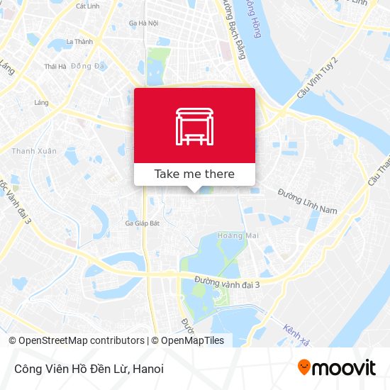 Công Viên Hồ Đền Lừ map