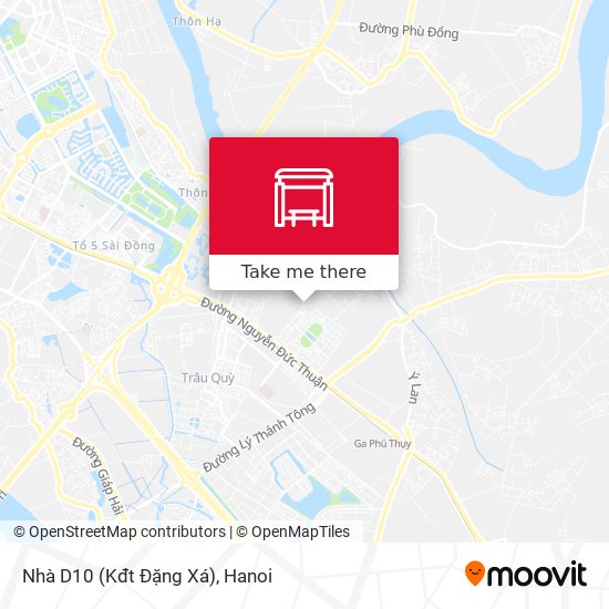 Nhà D10 (Kđt Đặng Xá) map