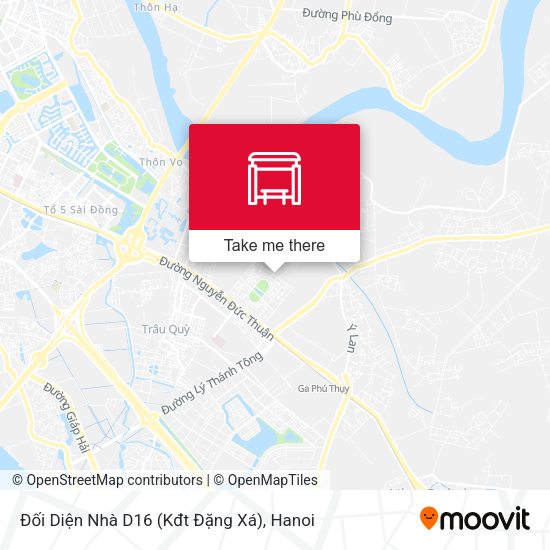 Đối Diện Nhà D16 (Kđt Đặng Xá) map