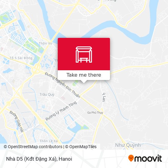 Nhà D5 (Kđt Đặng Xá) map