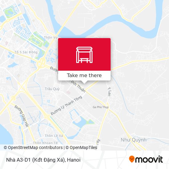 Nhà A3-D1 (Kđt Đặng Xá) map