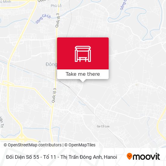 Đối Diện Số 55 - Tổ 11 - Thị Trấn Đông Anh map