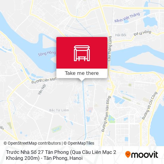 Trước Nhà Số 27 Tân Phong (Qua Cầu Liên Mạc 2 Khoảng 200m) - Tân Phong map