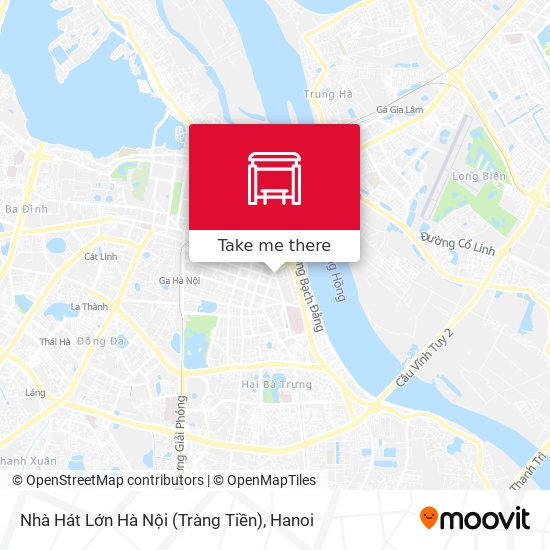 Nhà Hát Lớn Hà Nội (Tràng Tiền) map