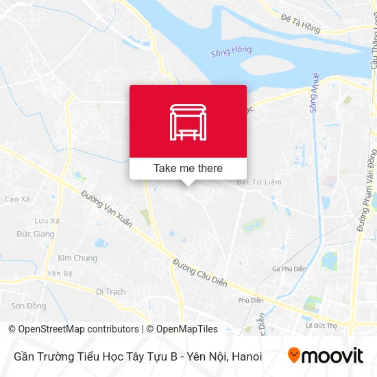 Gần Trường Tiểu Học Tây Tựu B - Yên Nội map