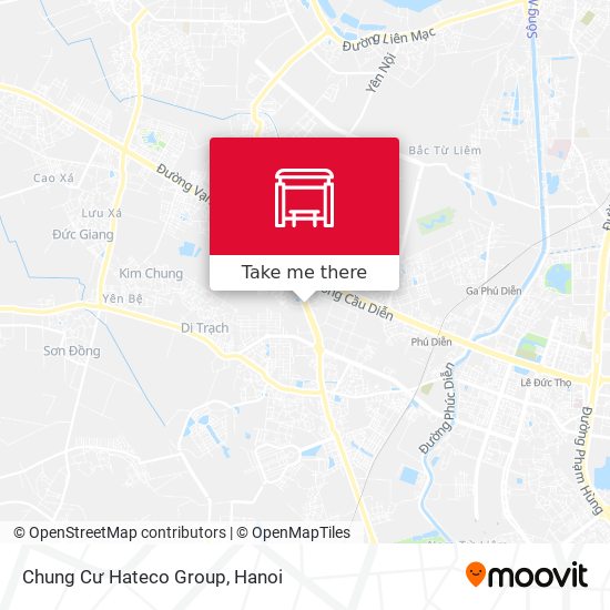 Chung Cư Hateco Group map