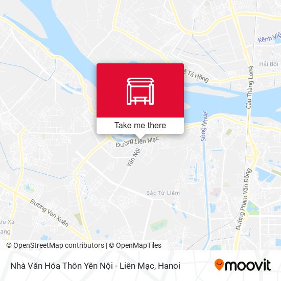 Nhà Văn Hóa Thôn Yên Nội - Liên Mạc map